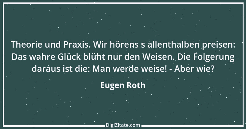 Zitat von Eugen Roth 39