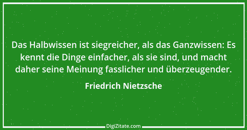 Zitat von Friedrich Nietzsche 1752