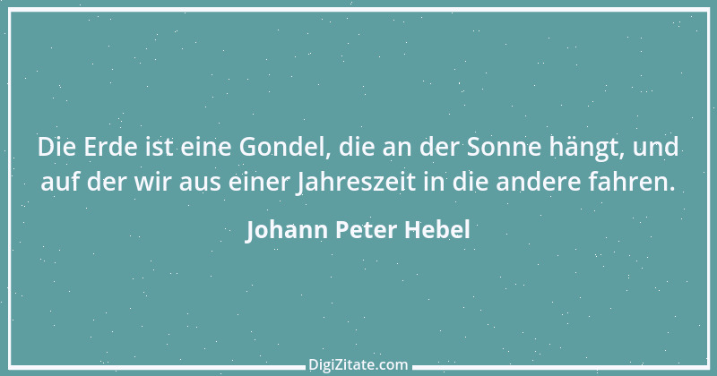 Zitat von Johann Peter Hebel 26