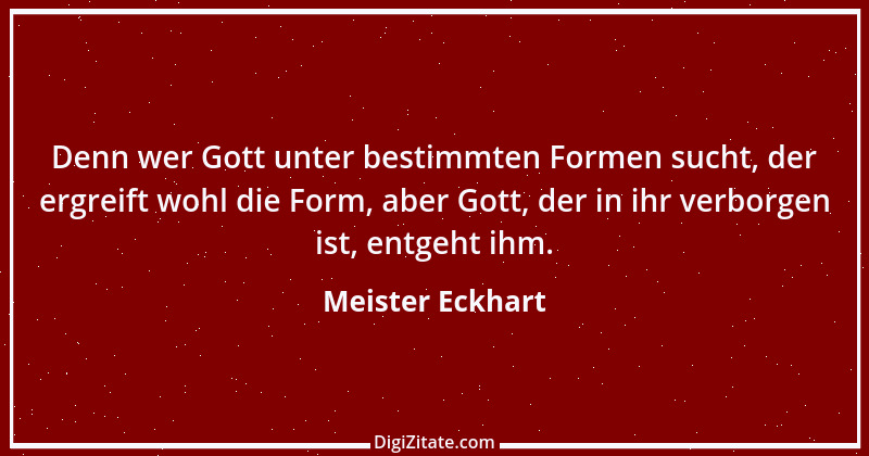 Zitat von Meister Eckhart 16