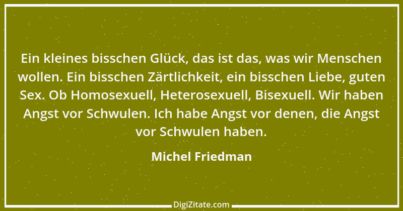 Zitat von Michel Friedman 4