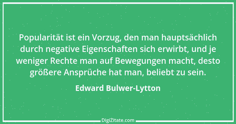 Zitat von Edward Bulwer-Lytton 26