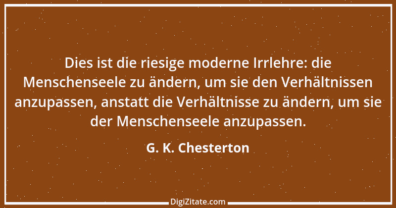 Zitat von G. K. Chesterton 164