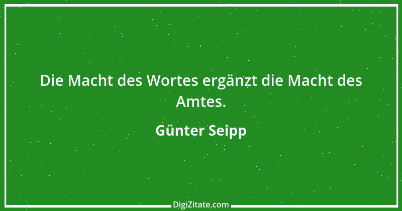 Zitat von Günter Seipp 104