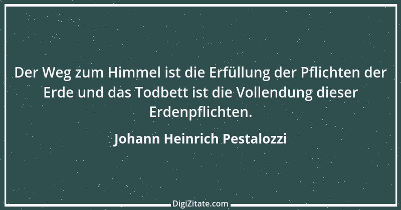 Zitat von Johann Heinrich Pestalozzi 87