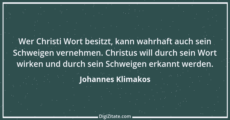 Zitat von Johannes Klimakos 2