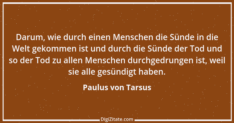 Zitat von Paulus von Tarsus 27