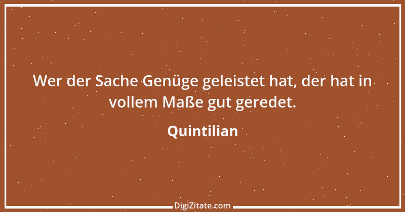 Zitat von Quintilian 25