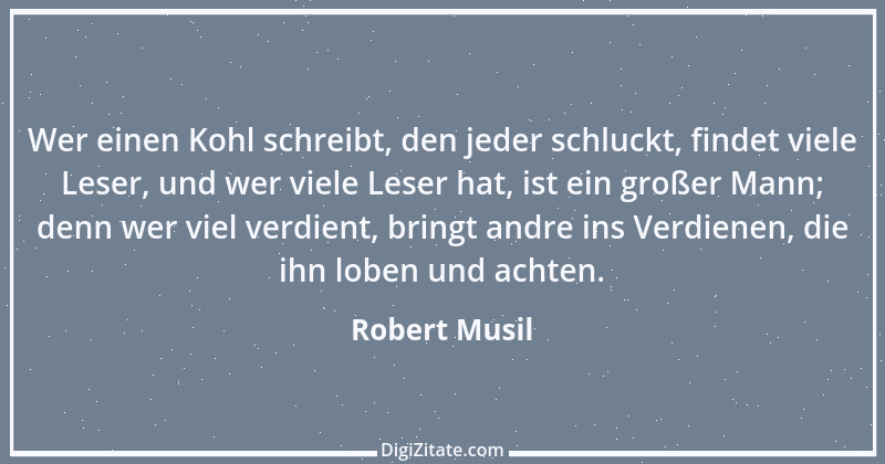 Zitat von Robert Musil 90