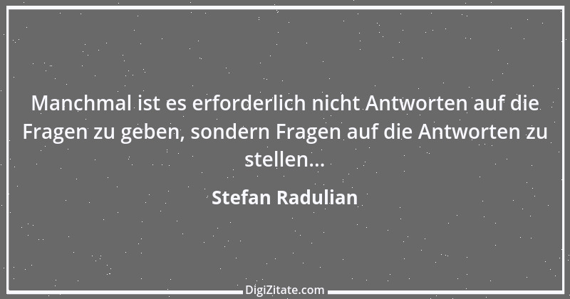 Zitat von Stefan Radulian 75