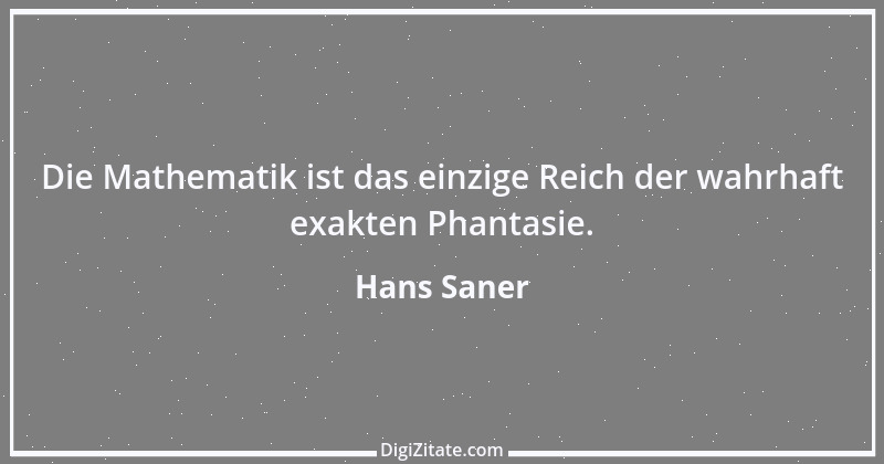 Zitat von Hans Saner 1