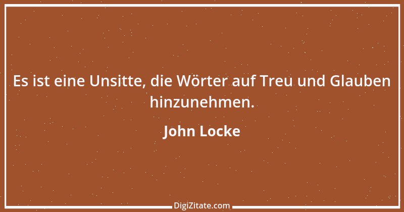 Zitat von John Locke 1