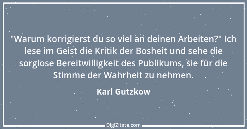 Zitat von Karl Gutzkow 198