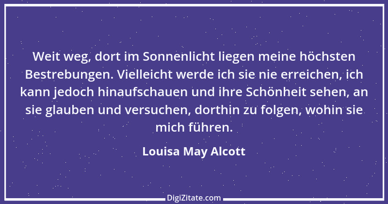 Zitat von Louisa May Alcott 8