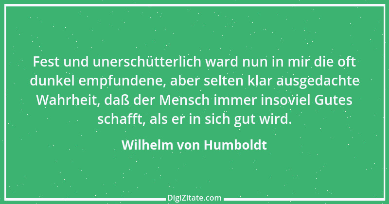 Zitat von Wilhelm von Humboldt 167