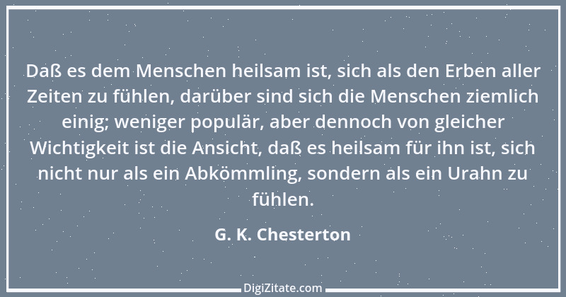 Zitat von G. K. Chesterton 166