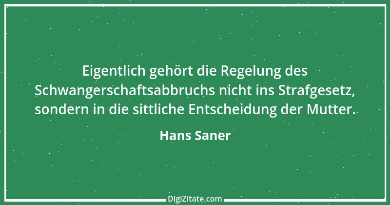 Zitat von Hans Saner 2