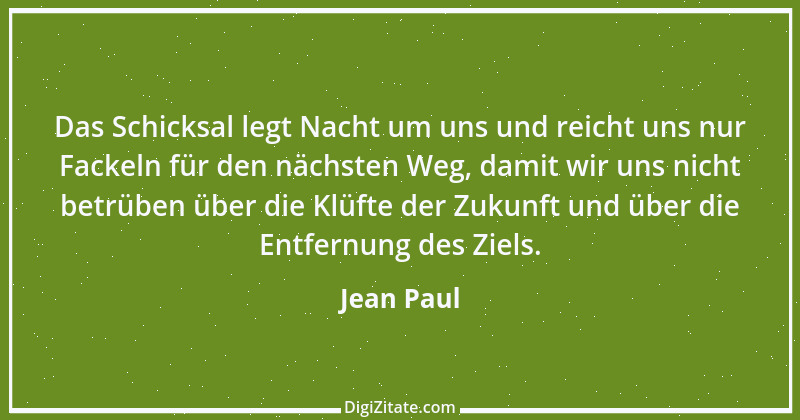 Zitat von Jean Paul 763