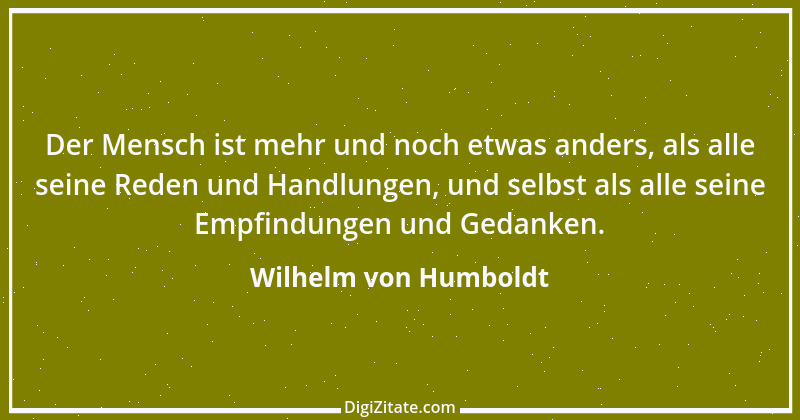 Zitat von Wilhelm von Humboldt 168