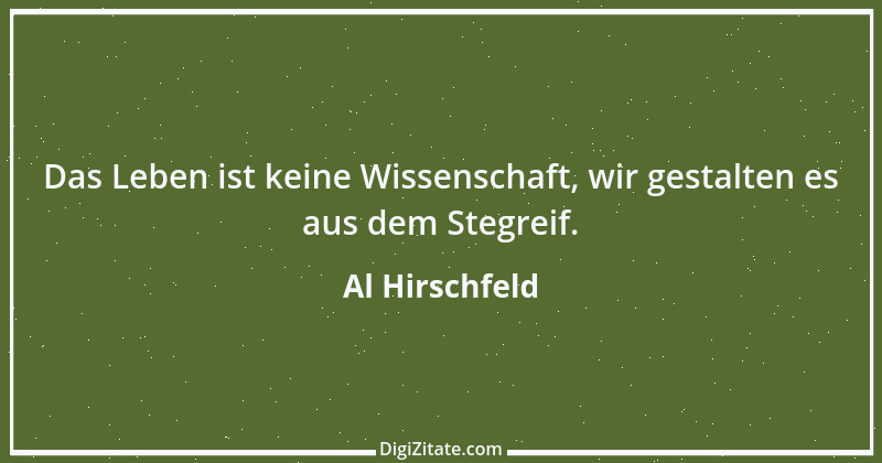 Zitat von Al Hirschfeld 1