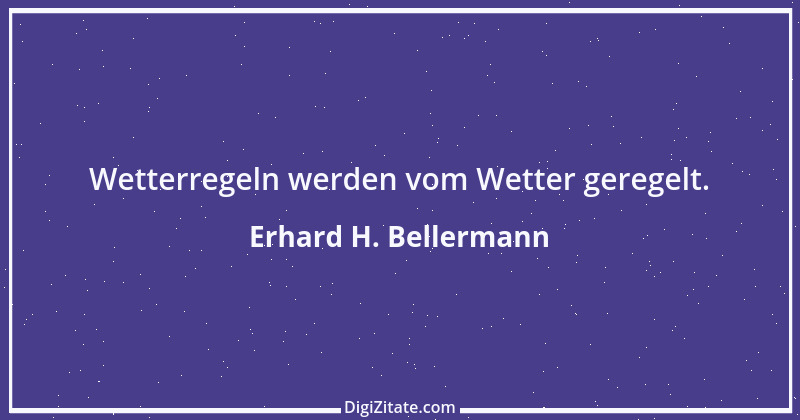 Zitat von Erhard H. Bellermann 133