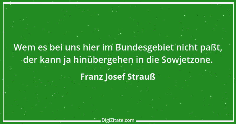 Zitat von Franz Josef Strauß 83