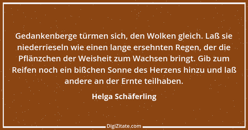 Zitat von Helga Schäferling 374