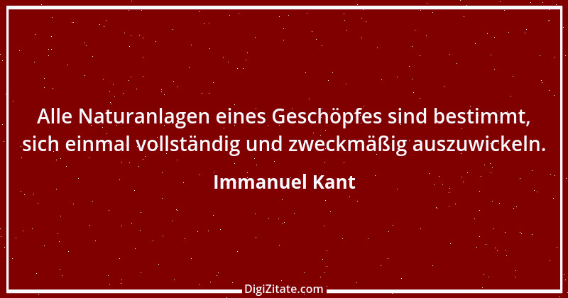 Zitat von Immanuel Kant 110