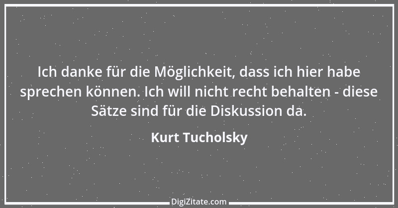 Zitat von Kurt Tucholsky 160