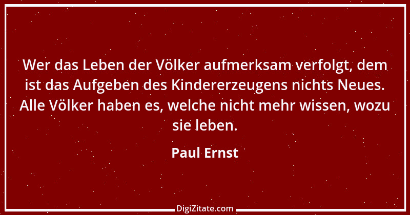 Zitat von Paul Ernst 36