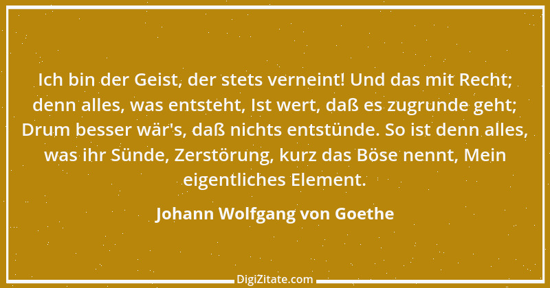 Zitat von Johann Wolfgang von Goethe 2620