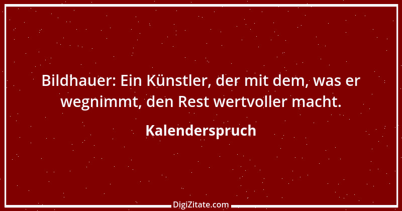 Zitat von Kalenderspruch 34