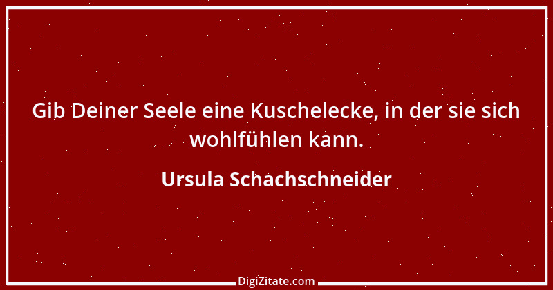 Zitat von Ursula Schachschneider 11