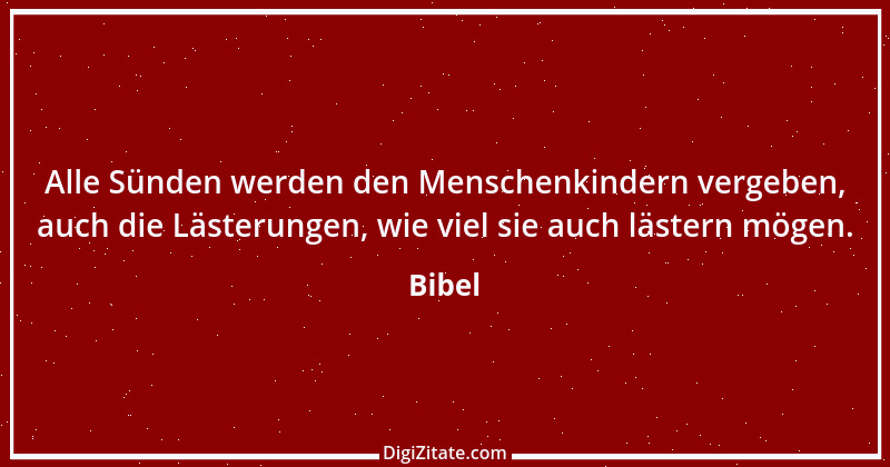 Zitat von Bibel 1656