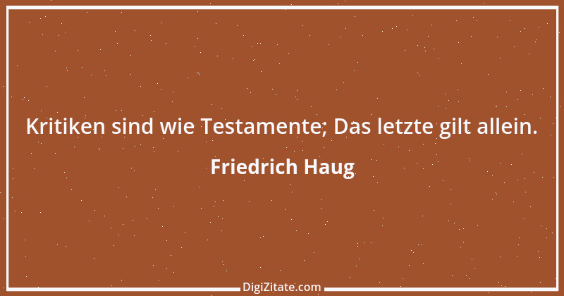 Zitat von Friedrich Haug 28