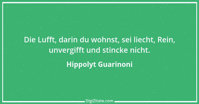 Zitat von Hippolyt Guarinoni 1