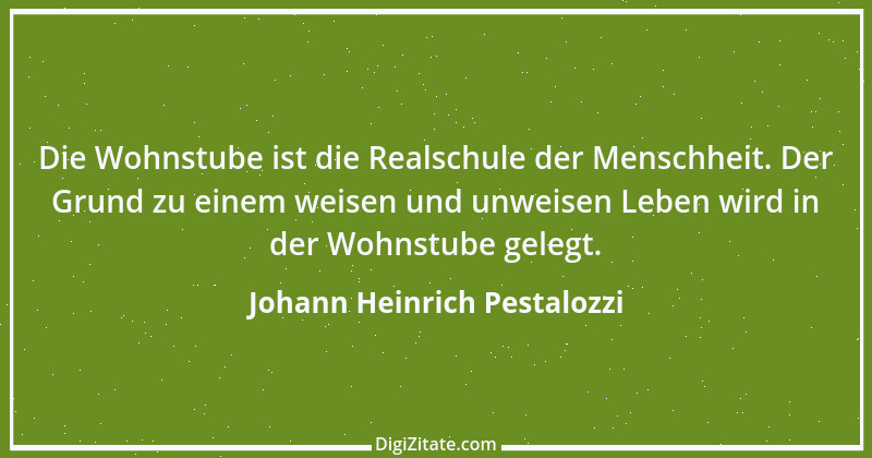 Zitat von Johann Heinrich Pestalozzi 92