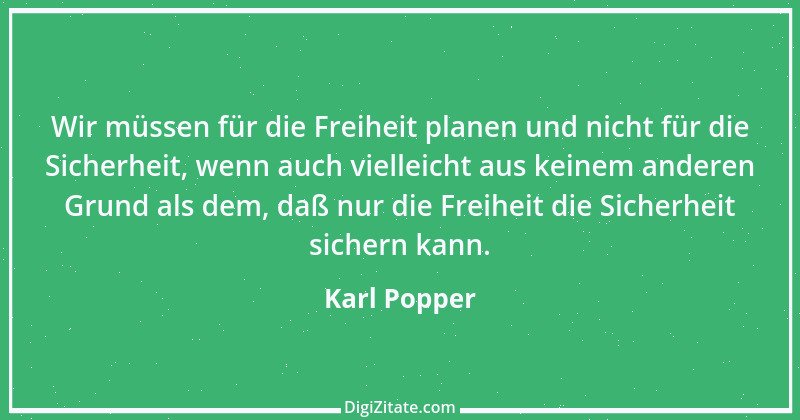 Zitat von Karl Popper 26