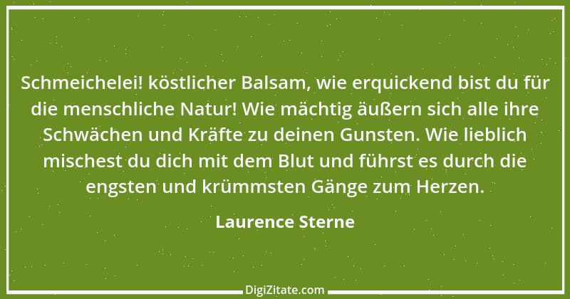 Zitat von Laurence Sterne 1