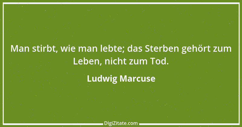 Zitat von Ludwig Marcuse 45