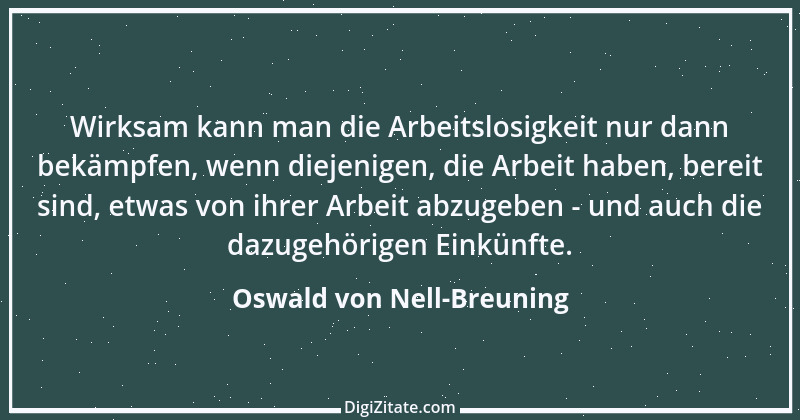 Zitat von Oswald von Nell-Breuning 2