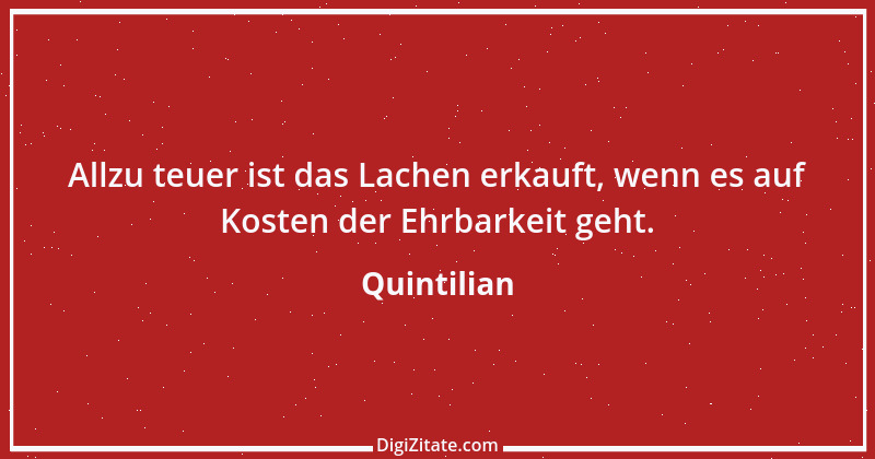 Zitat von Quintilian 30