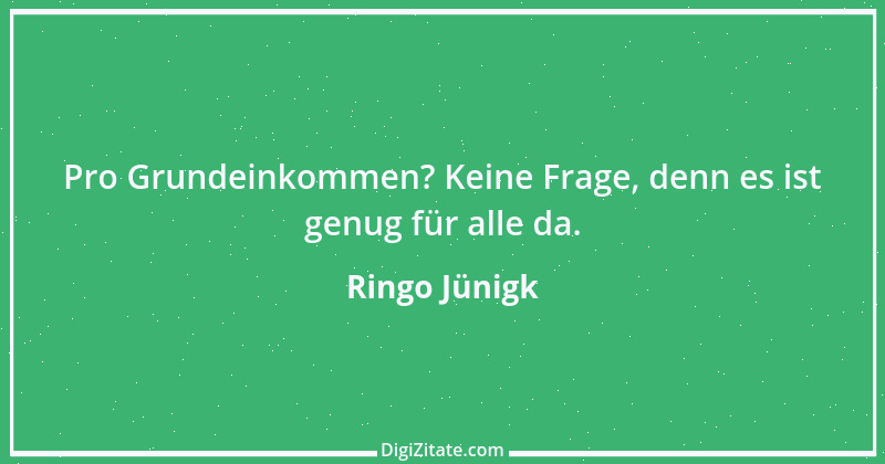 Zitat von Ringo Jünigk 2