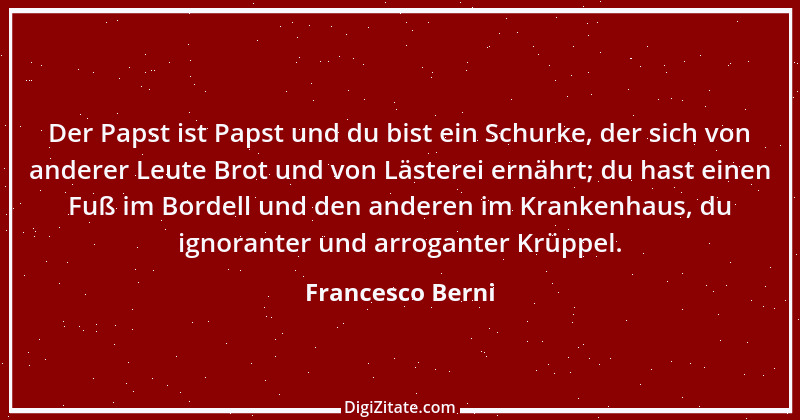 Zitat von Francesco Berni 1