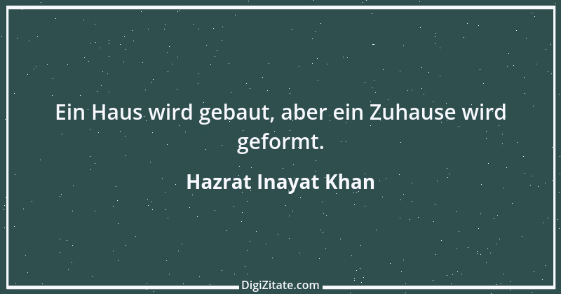 Zitat von Hazrat Inayat Khan 6