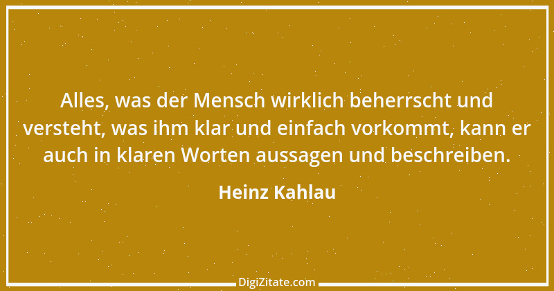 Zitat von Heinz Kahlau 4