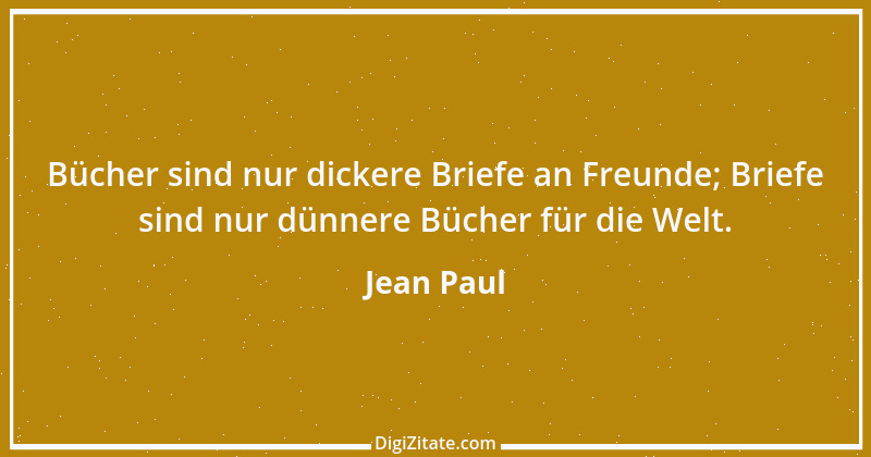 Zitat von Jean Paul 767