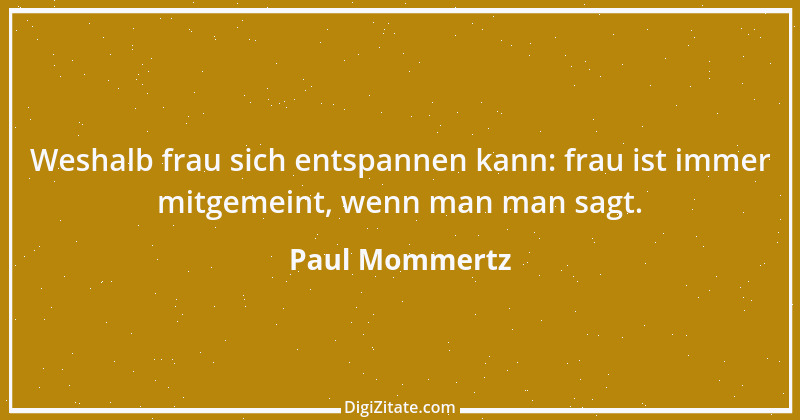 Zitat von Paul Mommertz 344