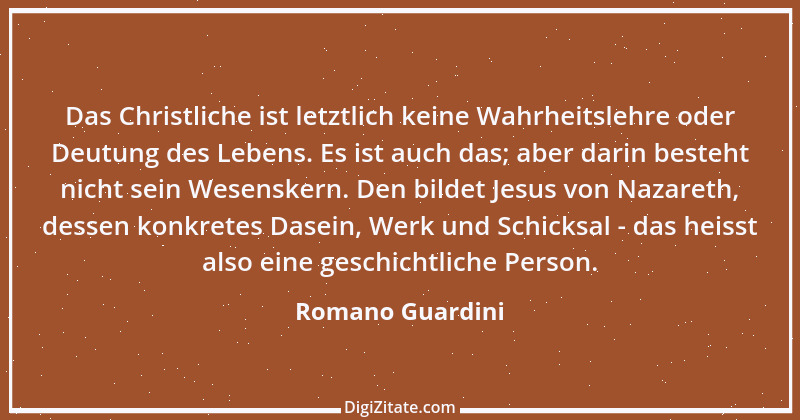 Zitat von Romano Guardini 17