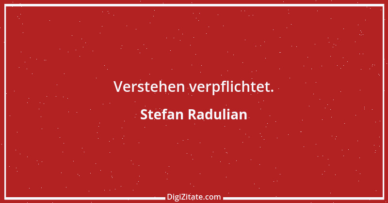 Zitat von Stefan Radulian 81